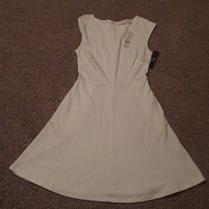 White dress with pockets